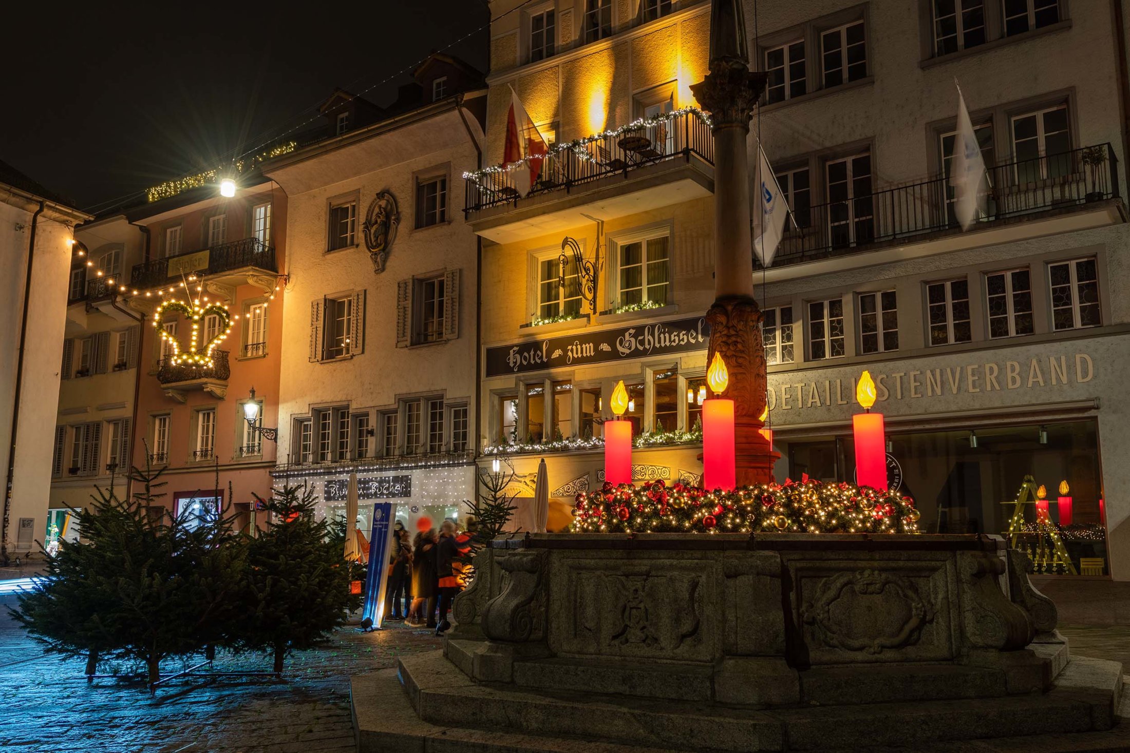 Luzerner Clubs mit orangem Zeichen gegen Gewalt an Frauen – Brunnen